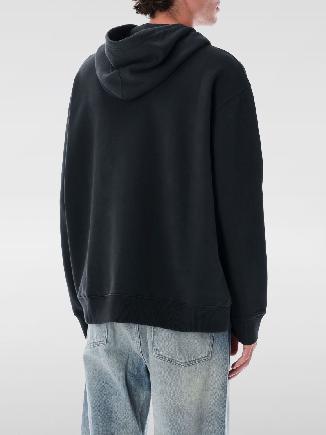 MM6 MAISON MARGIELA SWEATSHIRT: Sweatshirt herren Mm6 Maison Margiela, Schwarz - Img 2
