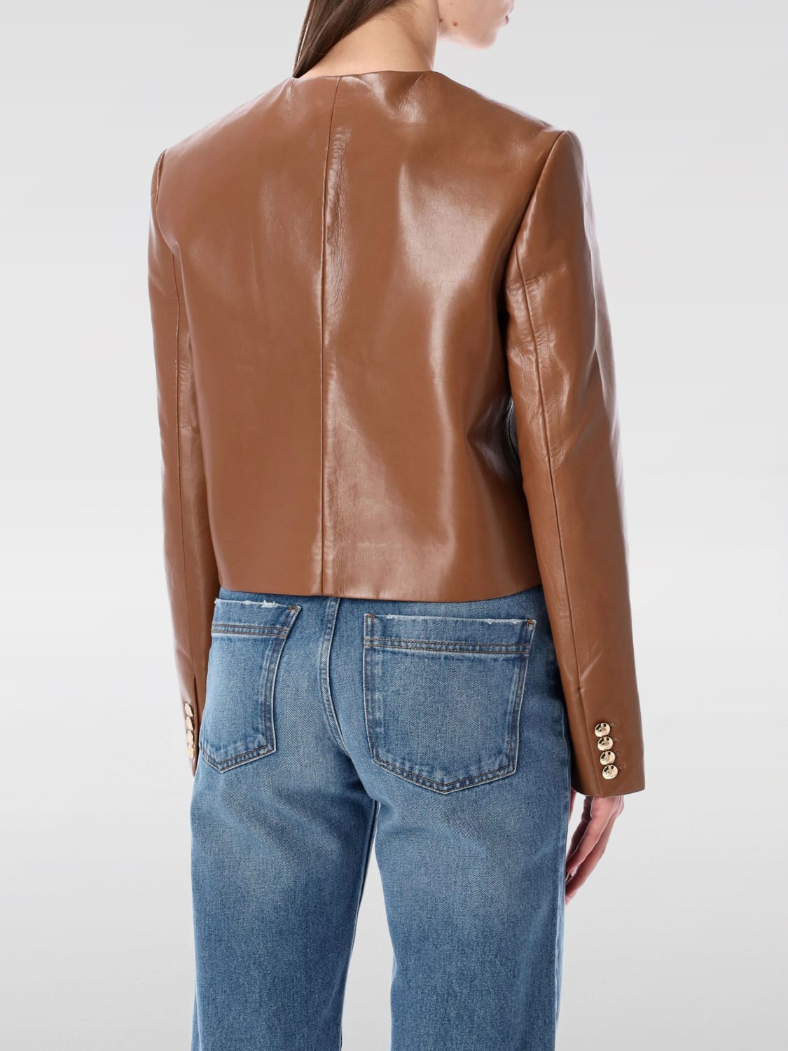 ANINE BING JACKET: Coat woman Anine Bing, Brown - Img 2