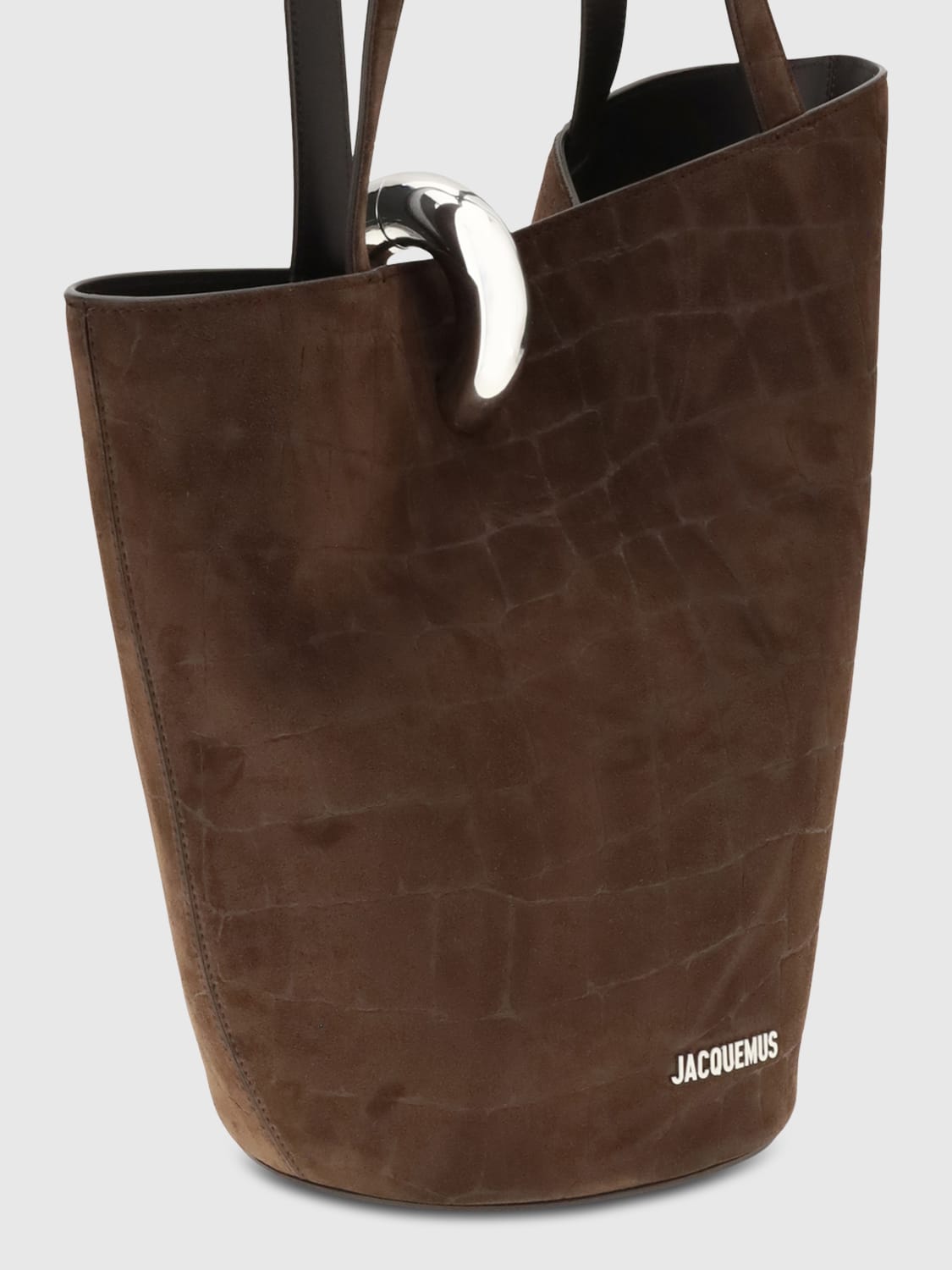 JACQUEMUS BOLSO DE HOMBRO: Bolso de hombro mujer Jacquemus, Marrón - Img 3