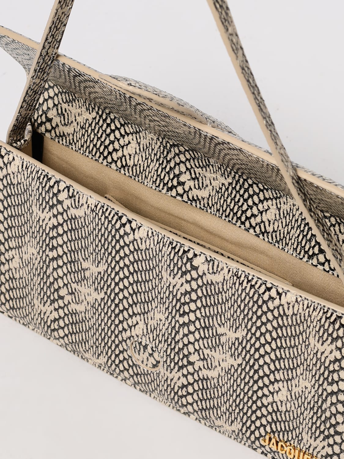 JACQUEMUS SHOULDER BAG: Shoulder bag woman Jacquemus, Beige - Img 5