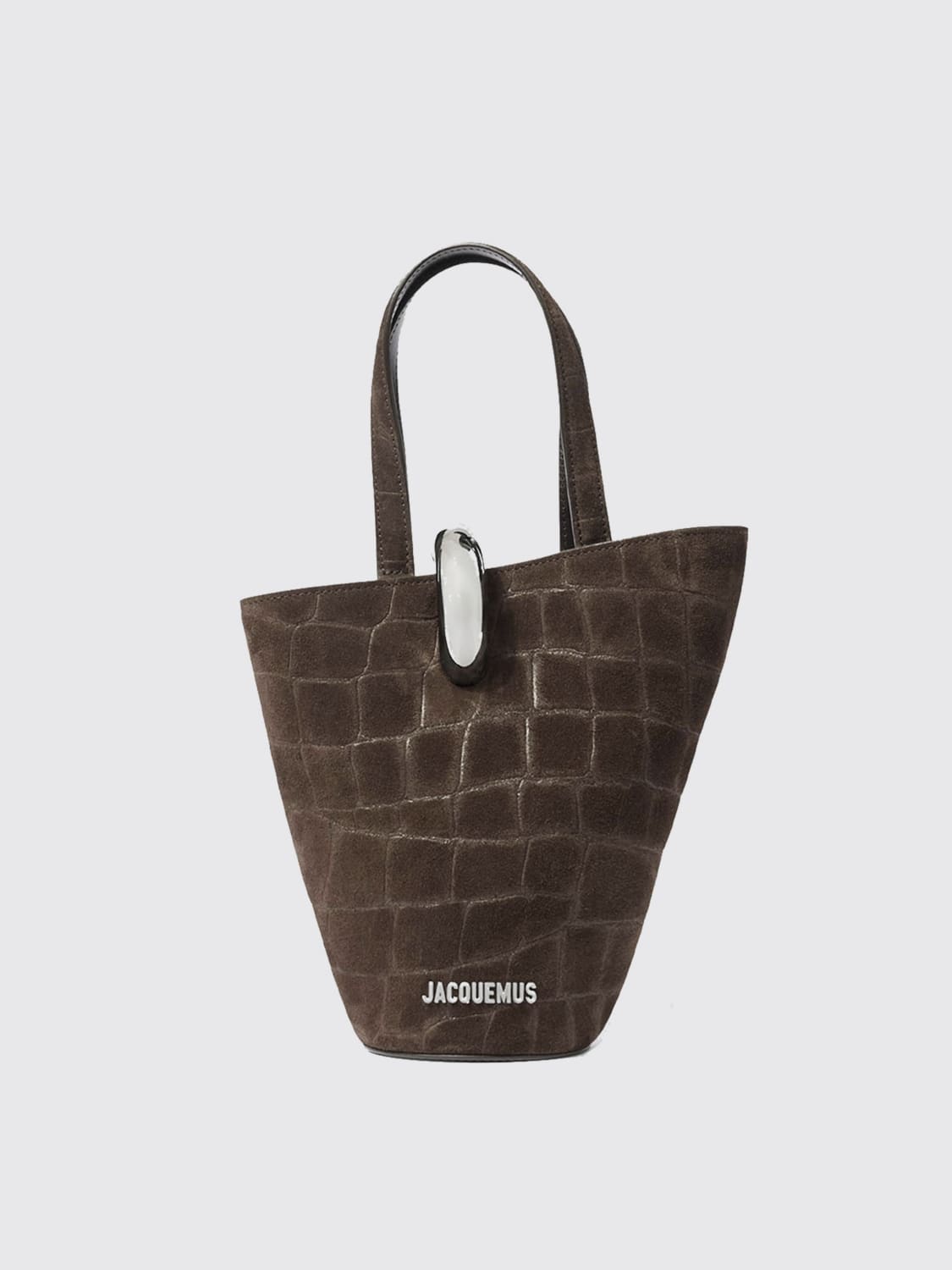 JACQUEMUS HANDTASCHE: Schultertasche damen Jacquemus, Braun - Img 1