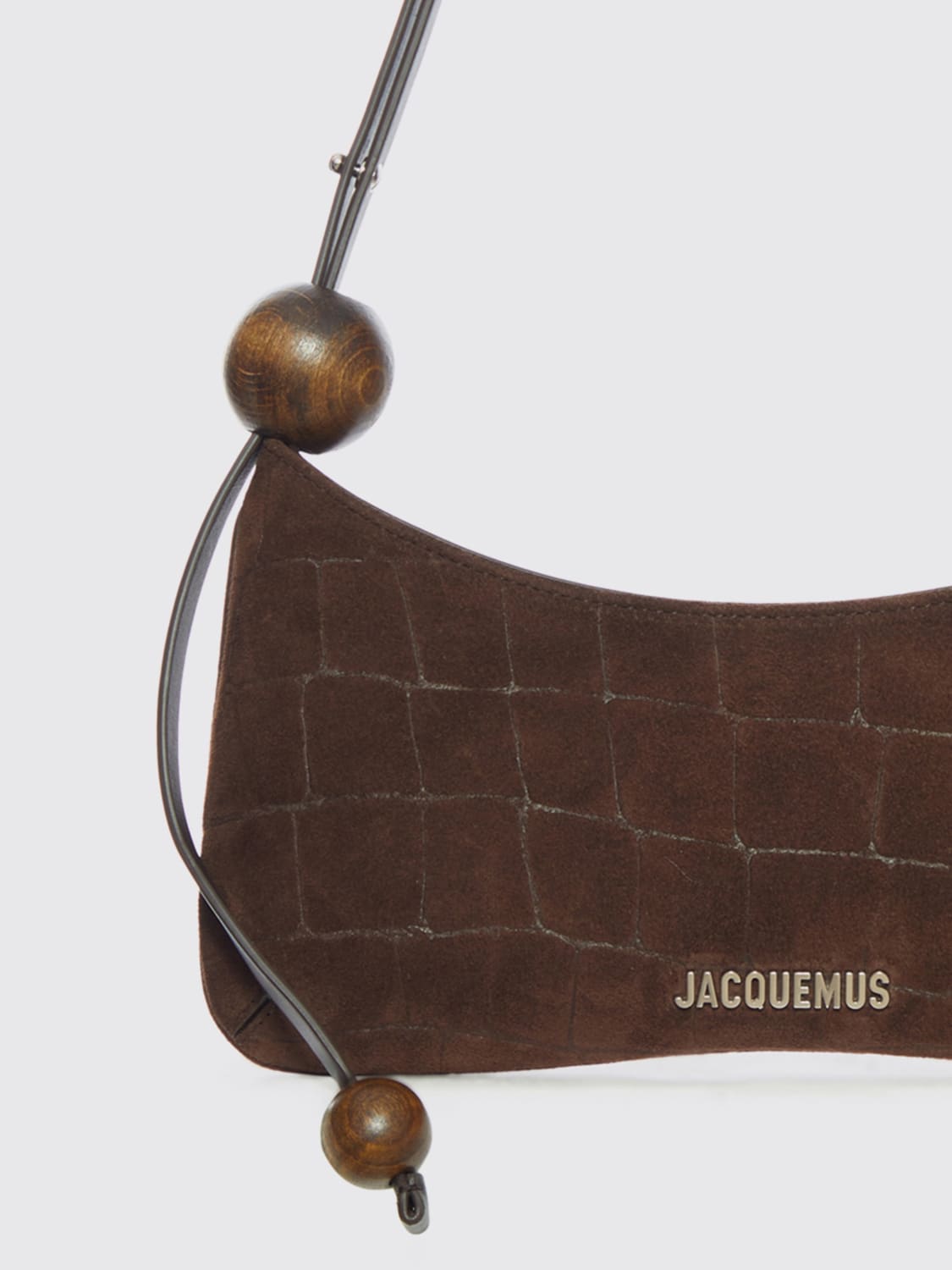 JACQUEMUS SAC PORTÉ ÉPAULE: Sac porté épaule femme Jacquemus, Marron - Img 3