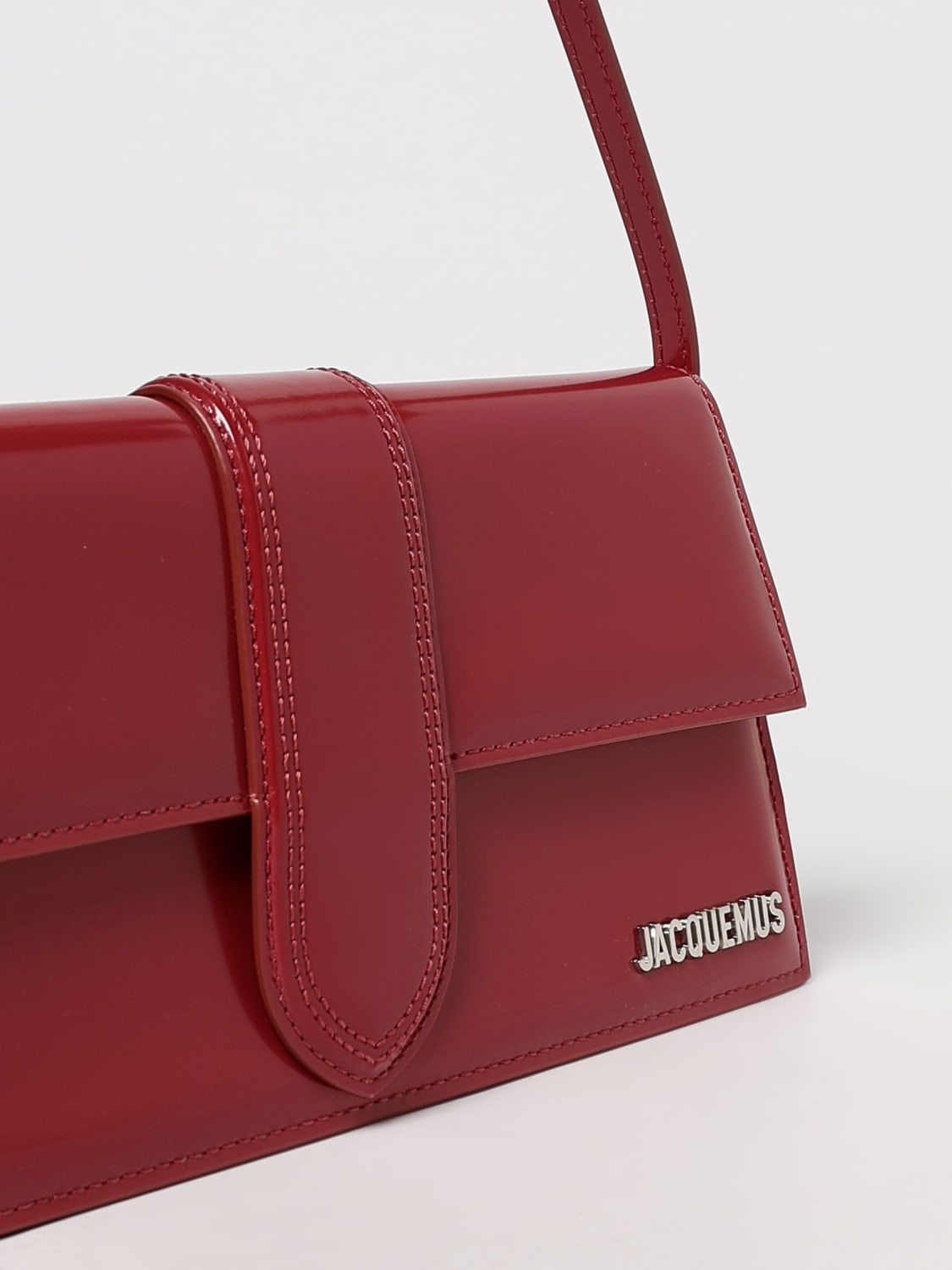 JACQUEMUS SCHULTERTASCHE: Schultertasche damen Jacquemus, Rot - Img 4