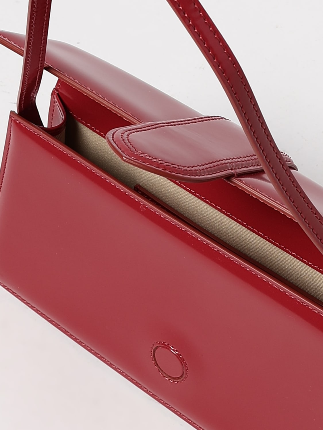 JACQUEMUS SCHULTERTASCHE: Schultertasche damen Jacquemus, Rot - Img 5