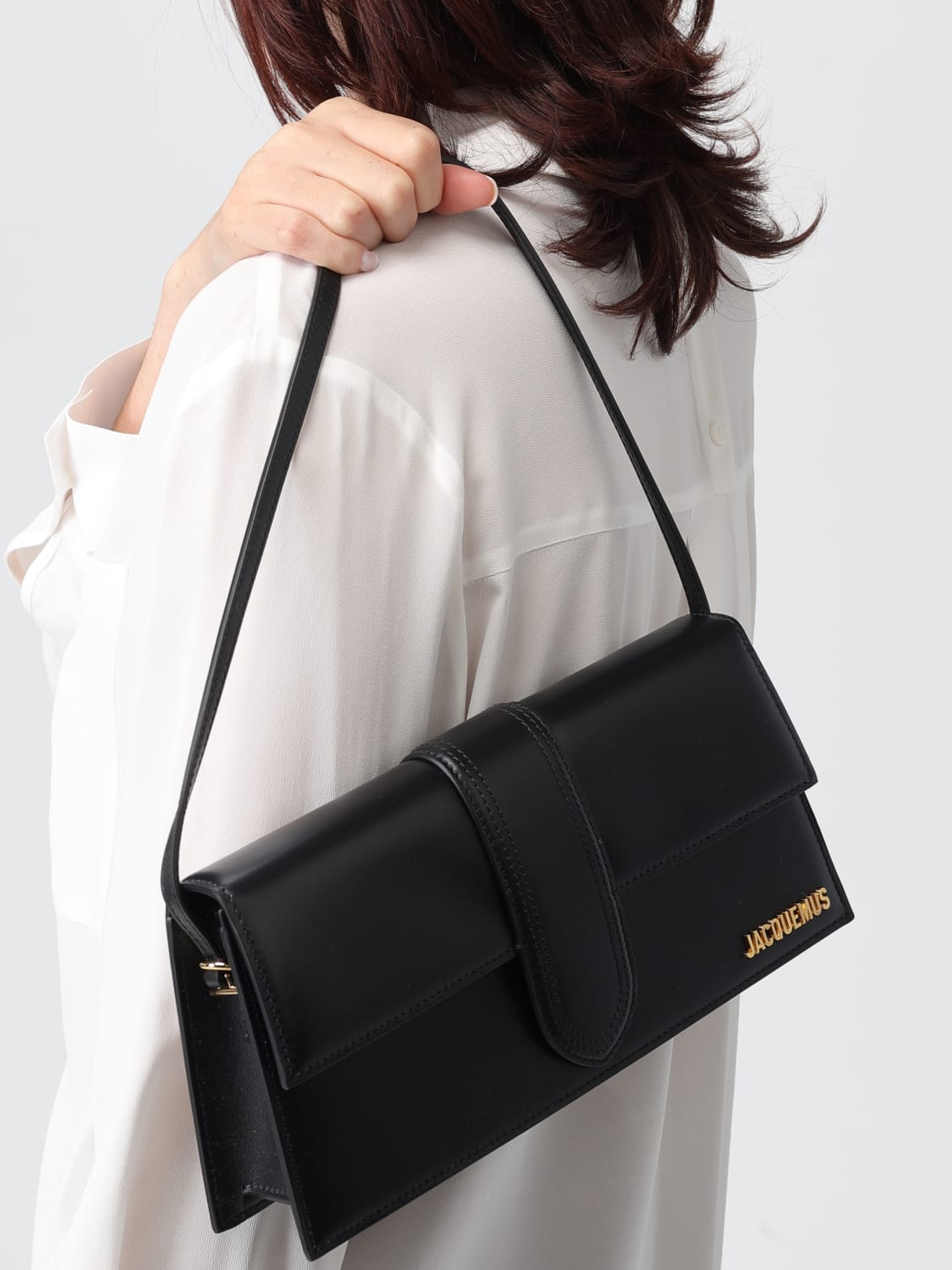 JACQUEMUS SHOULDER BAG: Shoulder bag woman Jacquemus, Black - Img 2