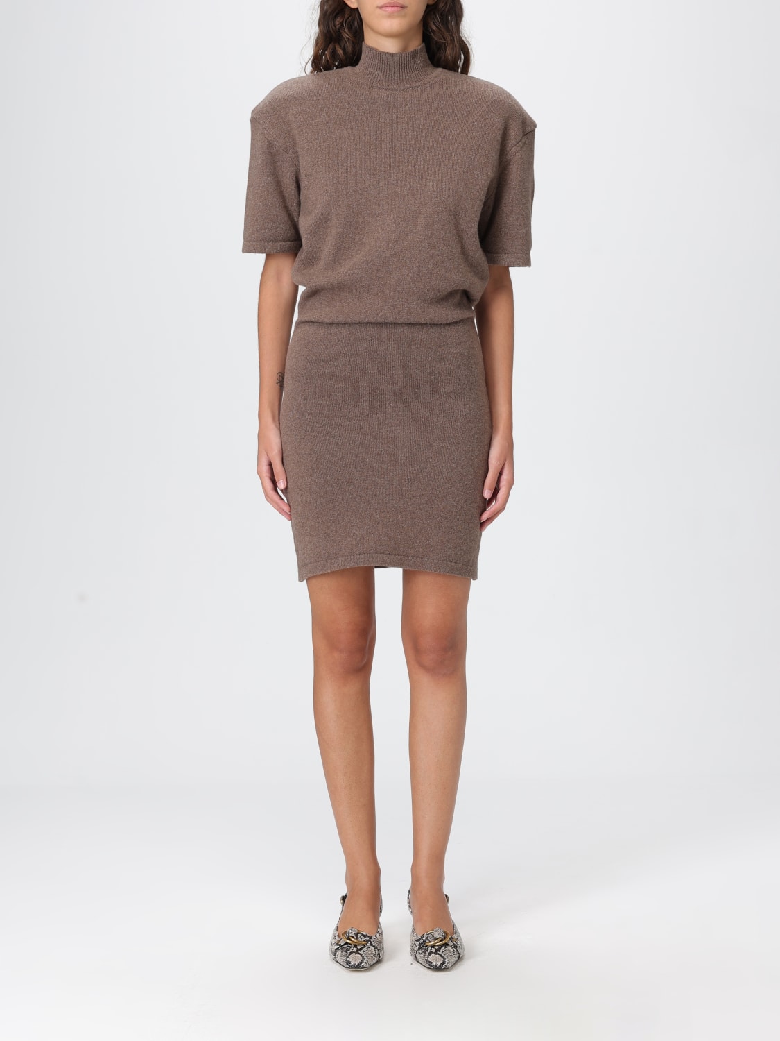 JACQUEMUS VESTIDO: Vestido mujer Jacquemus, Marrón - Img 1