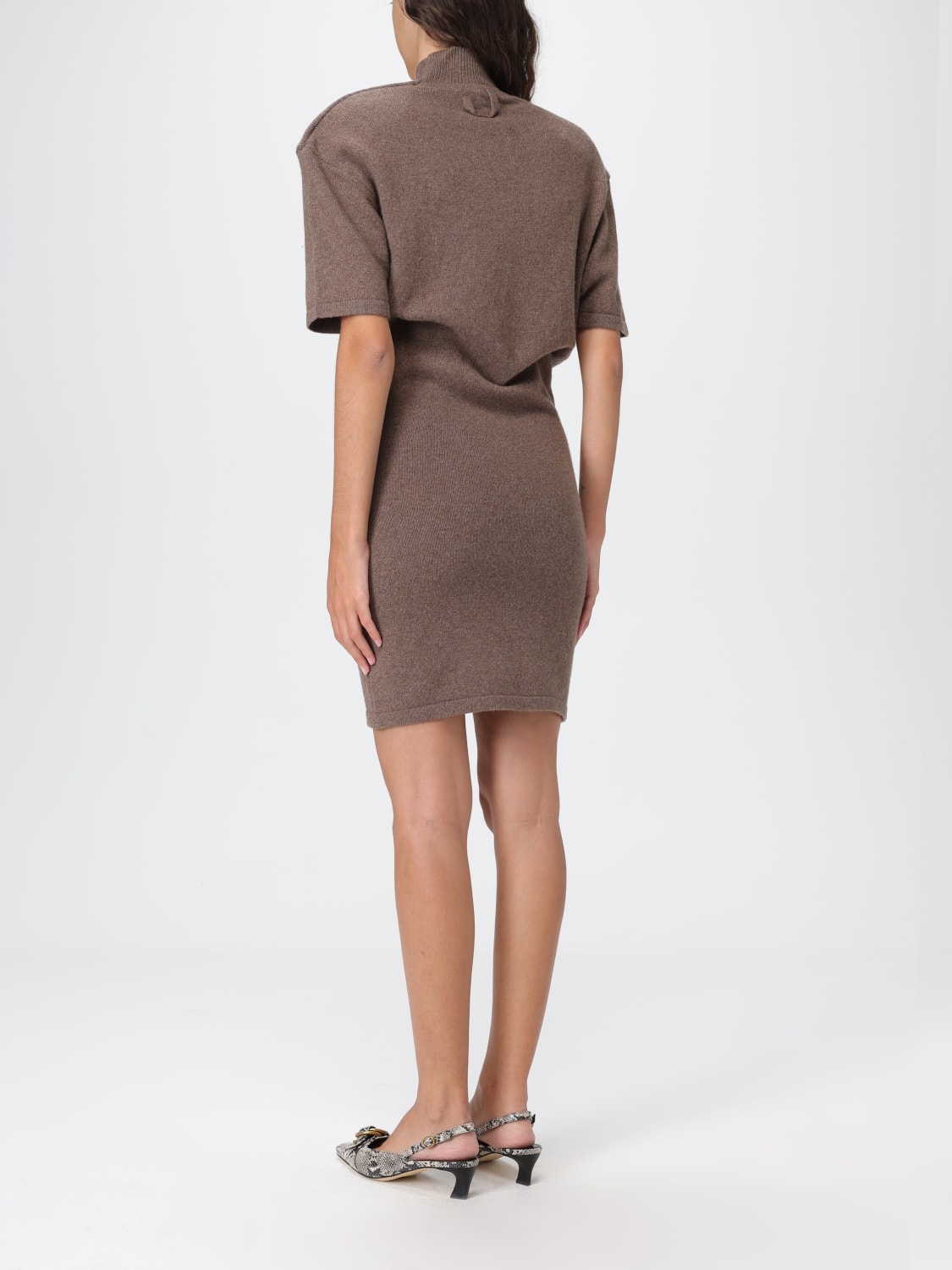 JACQUEMUS VESTIDO: Vestido mujer Jacquemus, Marrón - Img 2