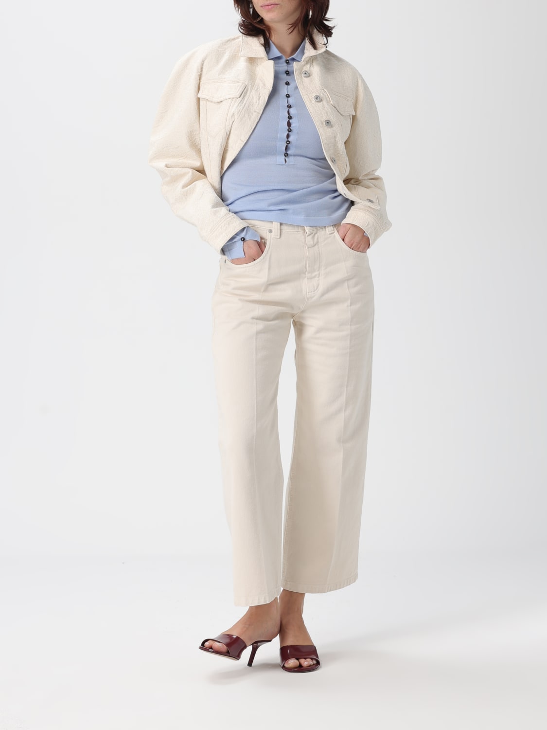 JACQUEMUS JACKET: Jacket woman Jacquemus, White - Img 2