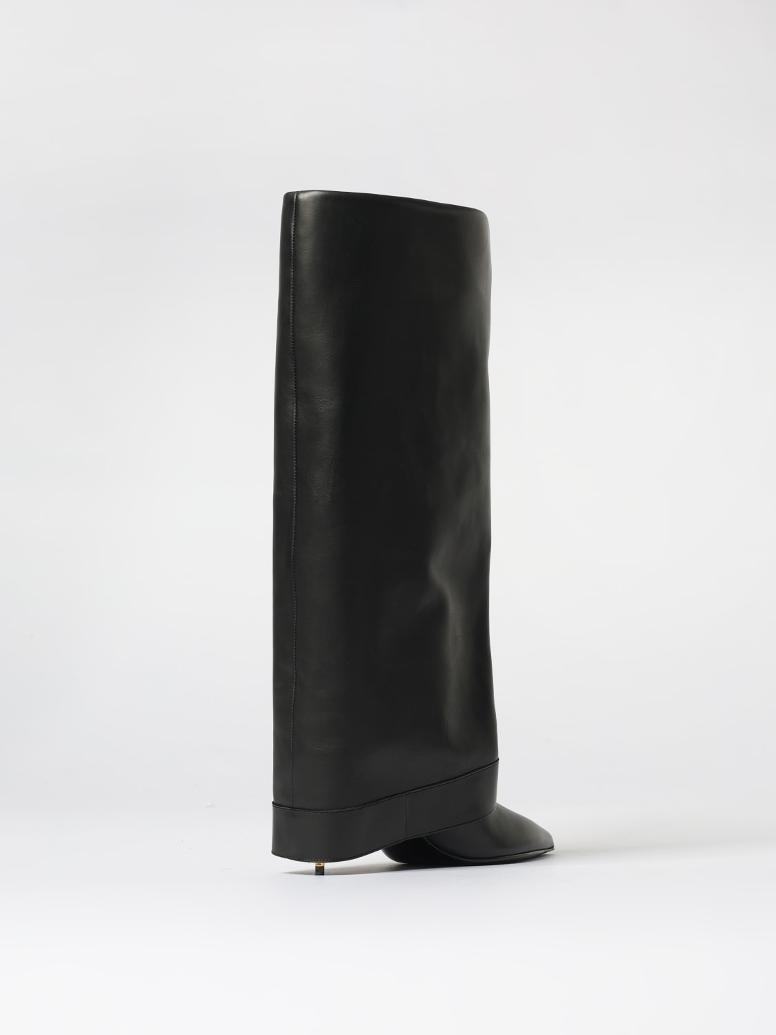 BALMAIN BOOTS: Flat ankle boots woman Balmain, Black - Img 3