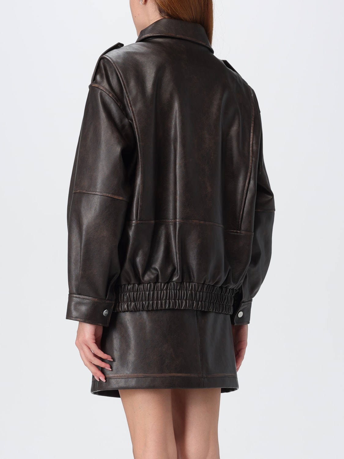 LIU JO GIACCA: Giacca donna Liu Jo, Marrone - Img 3