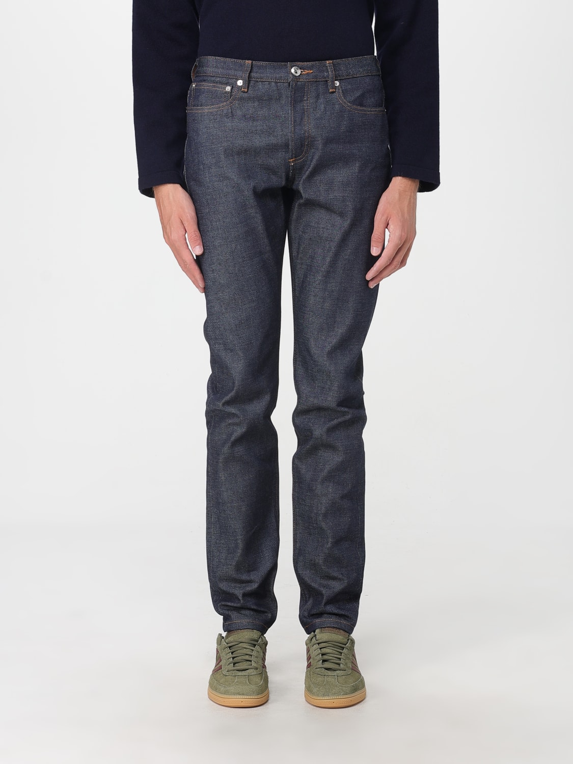 A.P.C. JEANS: Jeans men A.P.C., Indigo - Img 1