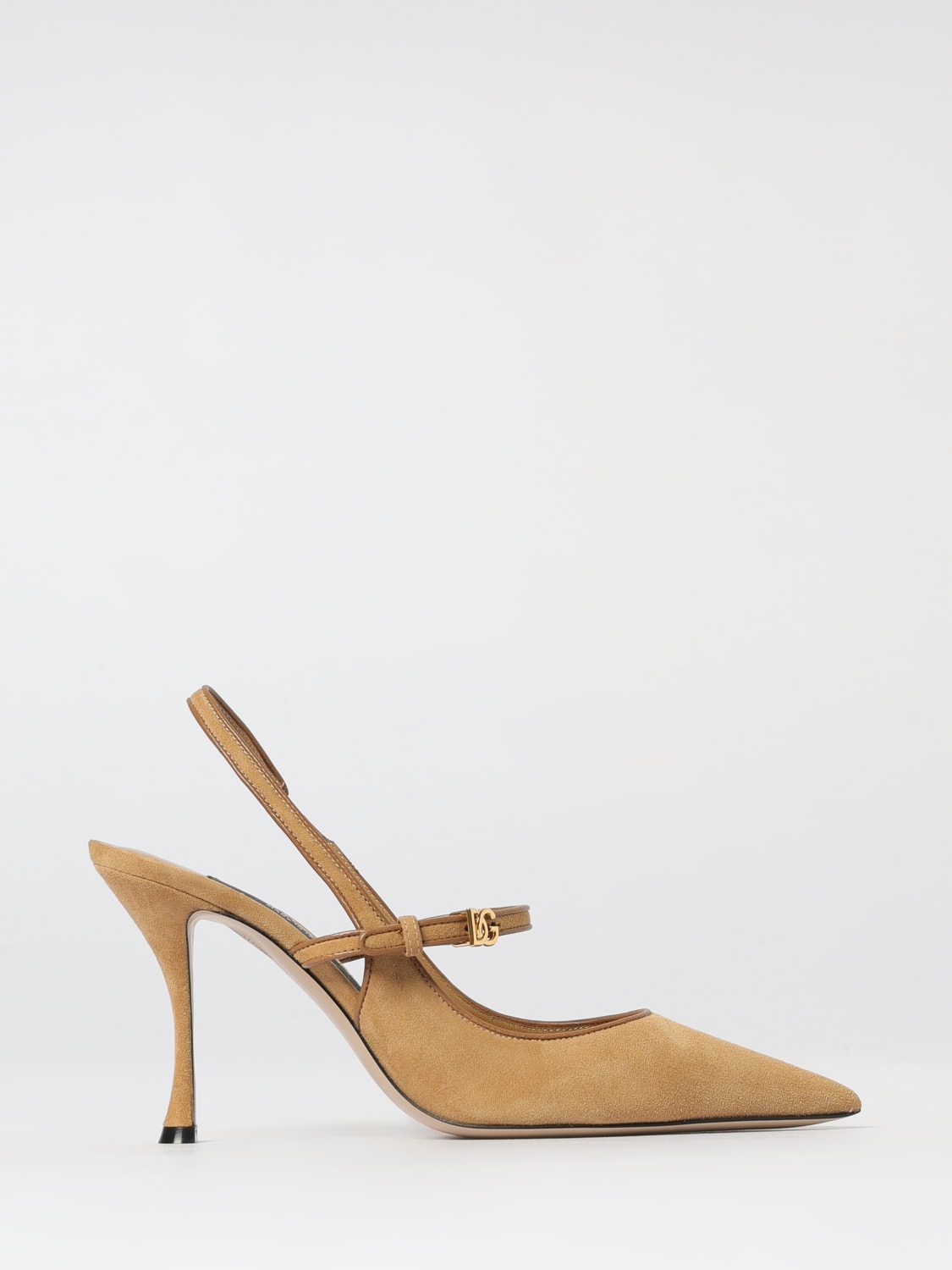 DOLCE & GABBANA COURT SHOES: Shoes woman Dolce & Gabbana, Beige - Img 1