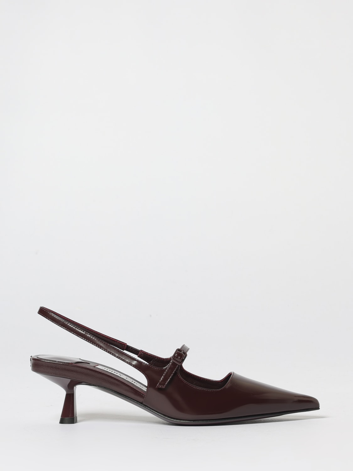 JIMMY CHOO PUMP: Pumps woman Jimmy Choo, Wine - Img 1