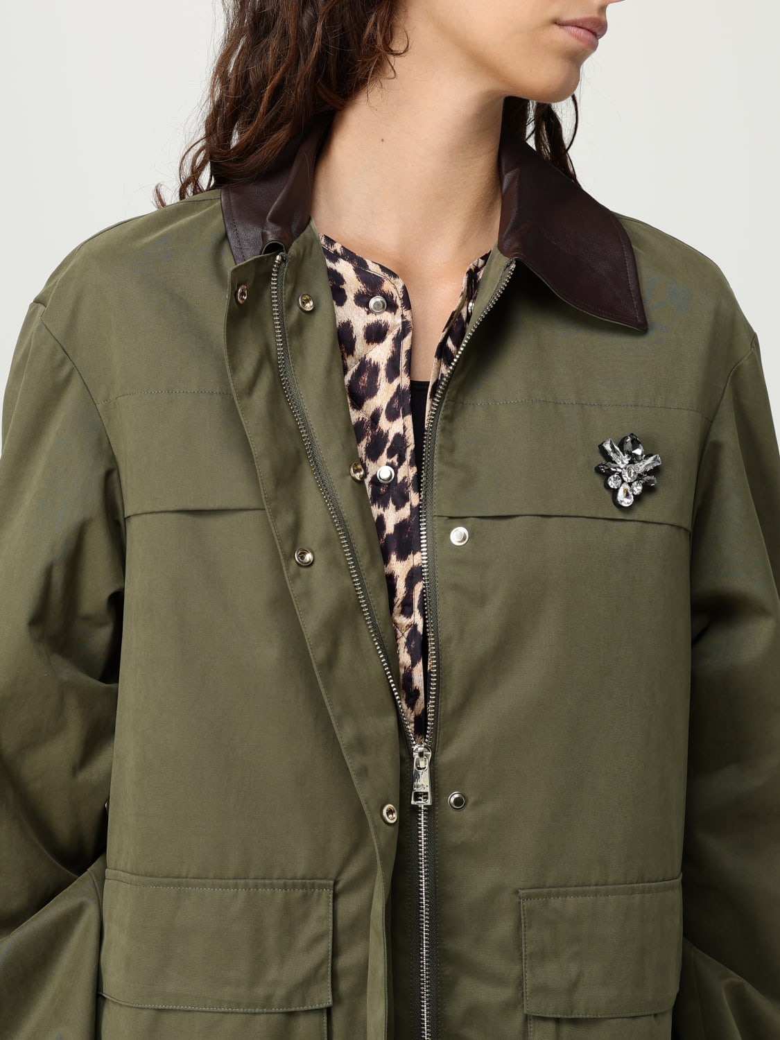 LIU JO VESTE: Veste femme Liu Jo, Vert - Img 4