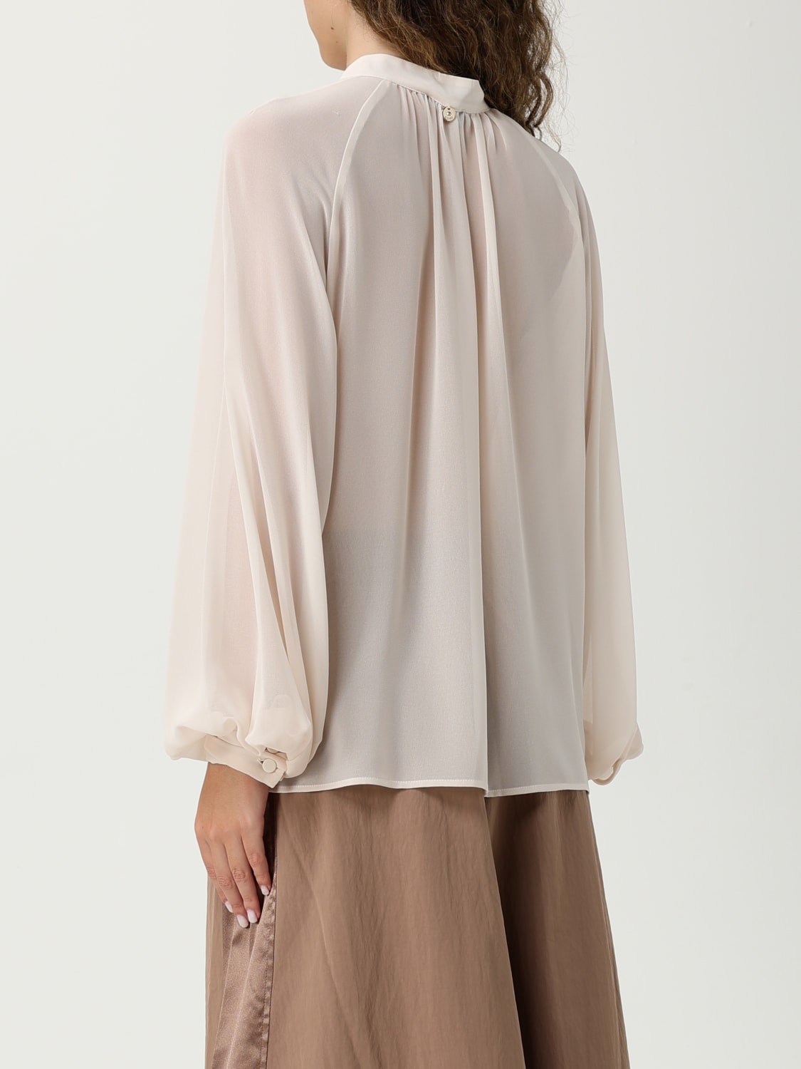 LIU JO TOP: Hemdbluse damen Liu Jo, Weiß - Img 2