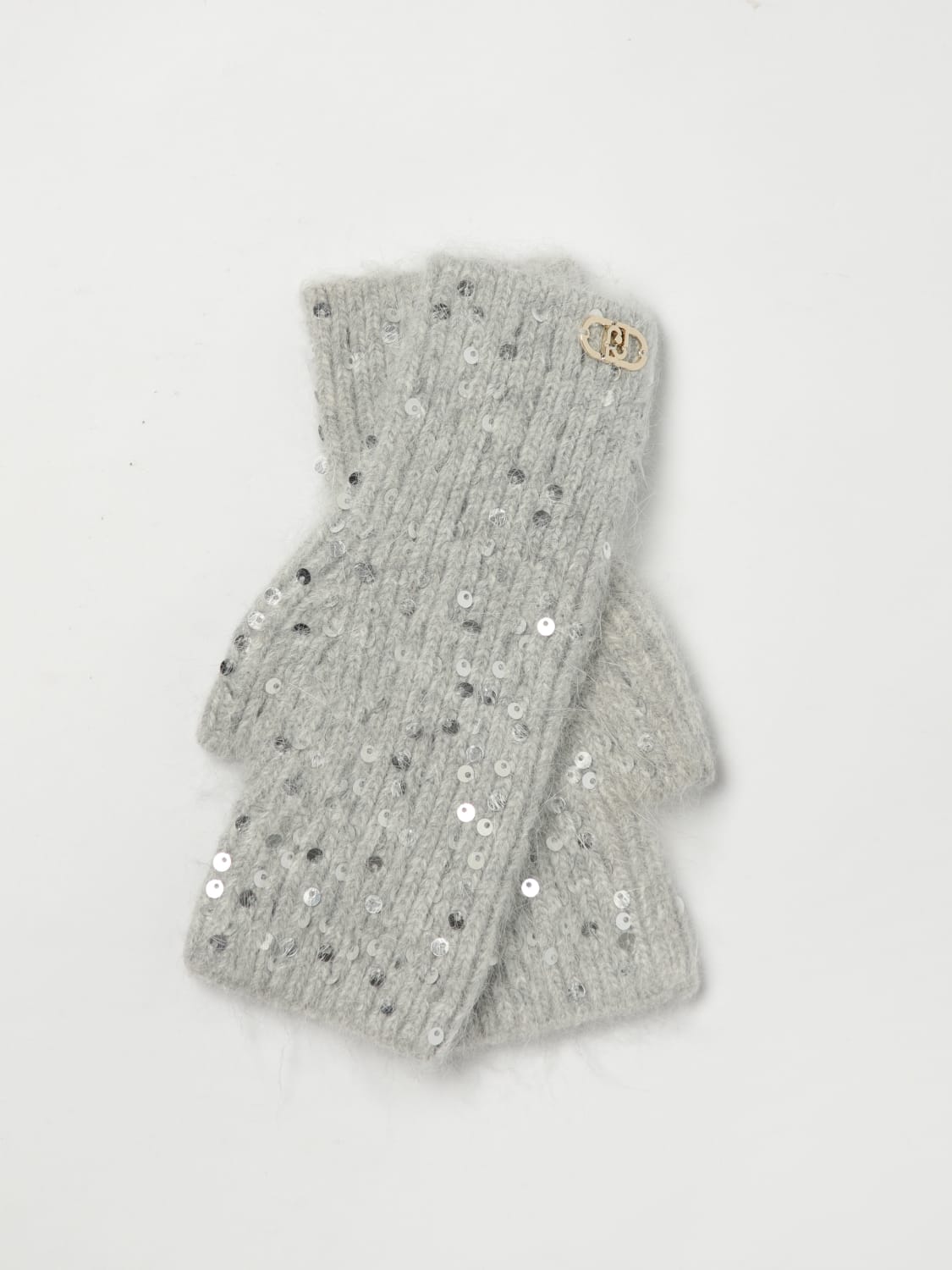 LIU JO GLOVES: Gloves woman Liu Jo, Grey - Img 1