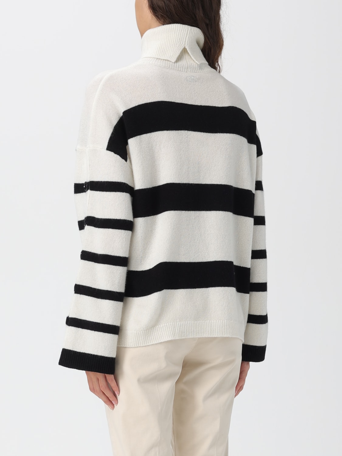LIU JO SWEATER: Sweater woman Liu Jo, White - Img 2