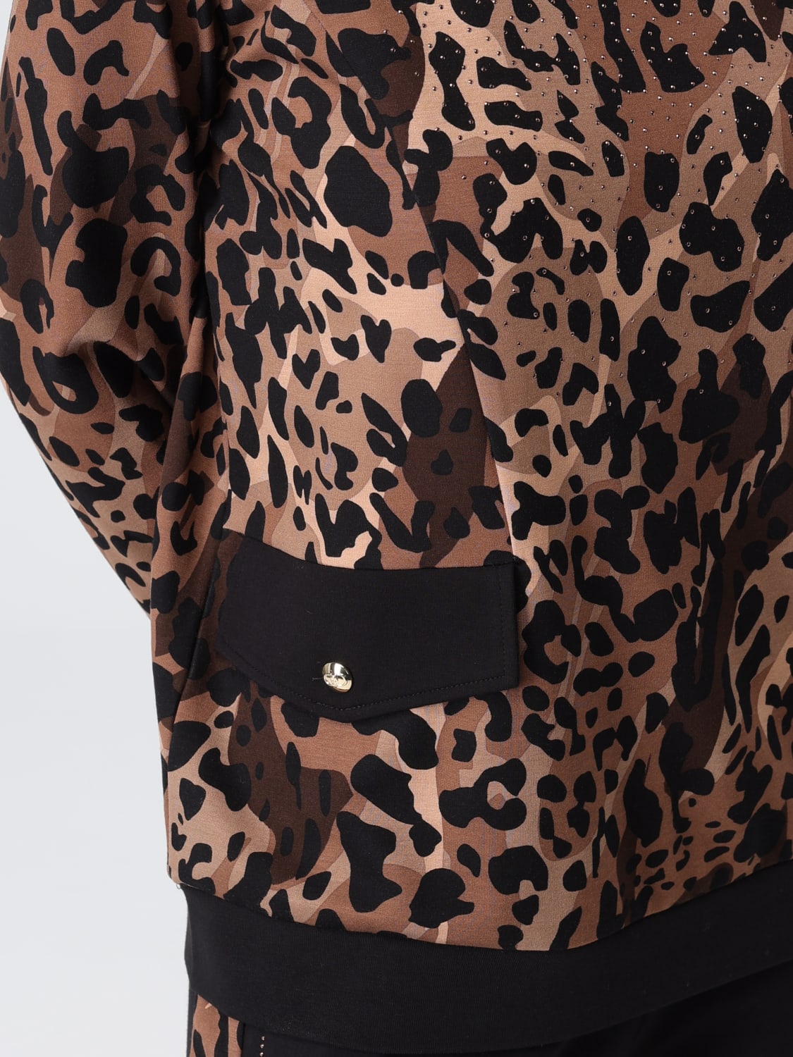 LIU JO SWEATSHIRT: Sweatshirt damen Liu Jo, Braun - Img 4