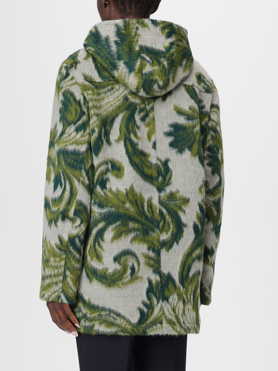 ETRO COAT: Jacket woman Etro, Grey - Img 3