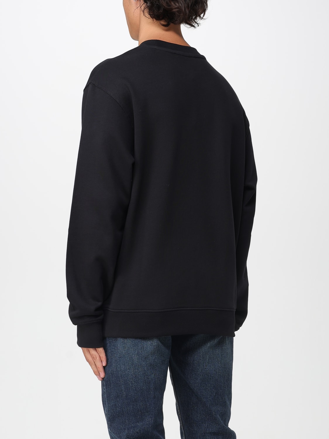 VERSACE JEANS COUTURE SWEATSHIRT: Sweatshirt men Versace Jeans Couture, Black 1 - Img 2