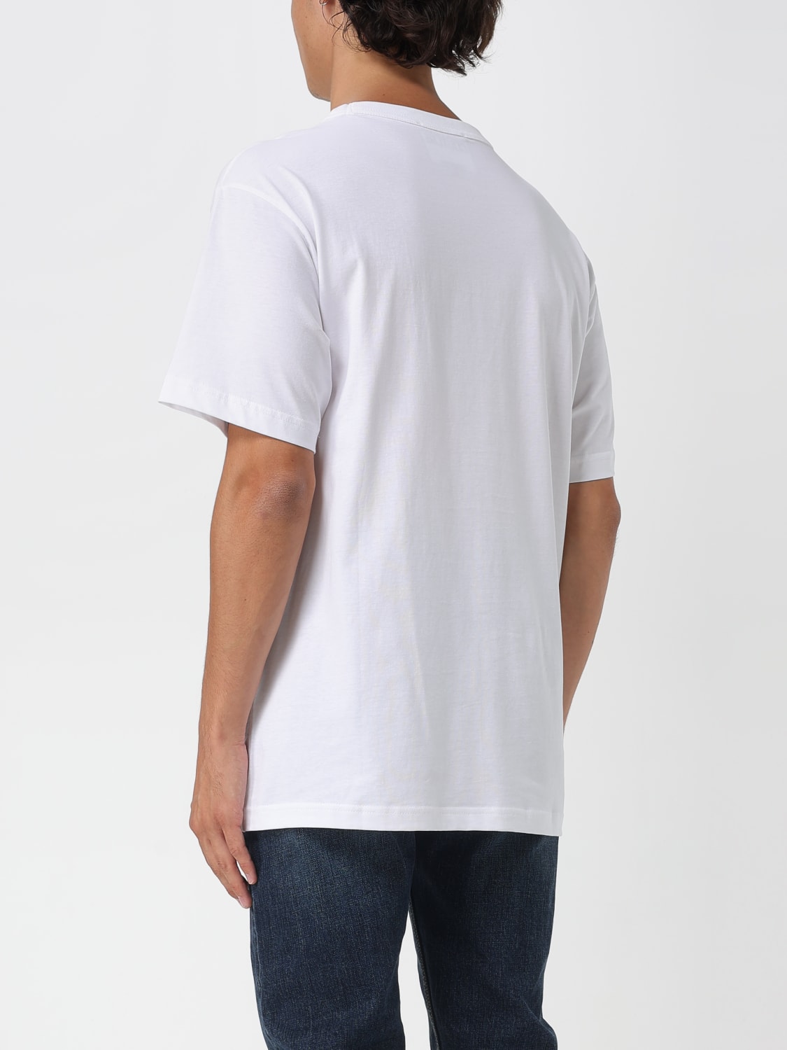 VERSACE JEANS COUTURE CAMISETA: Camiseta hombre Versace Jeans Couture, Blanco - Img 2