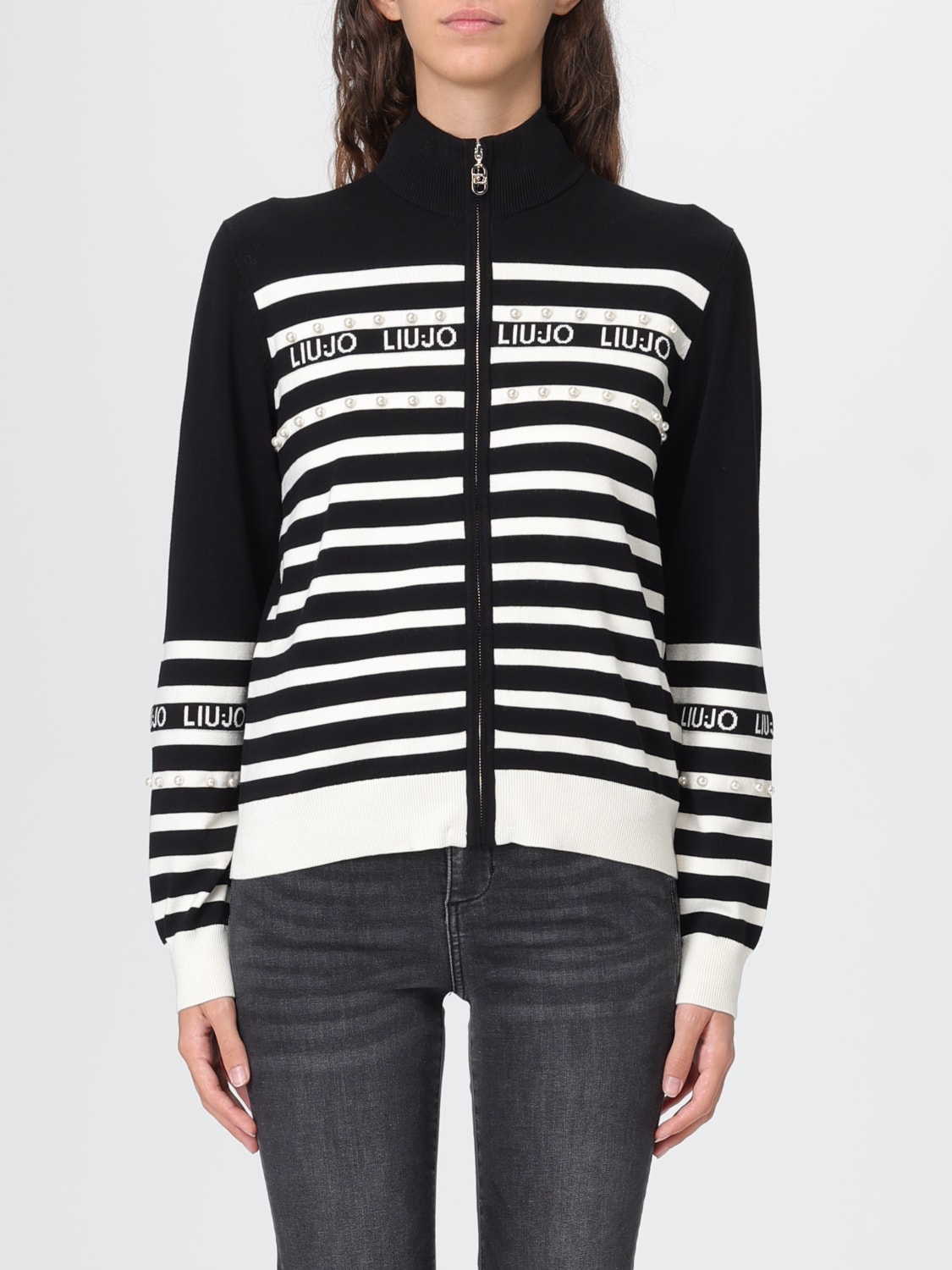LIU JO 毛衣: 毛衣 女士 Liu Jo, 黑色 - Img 1