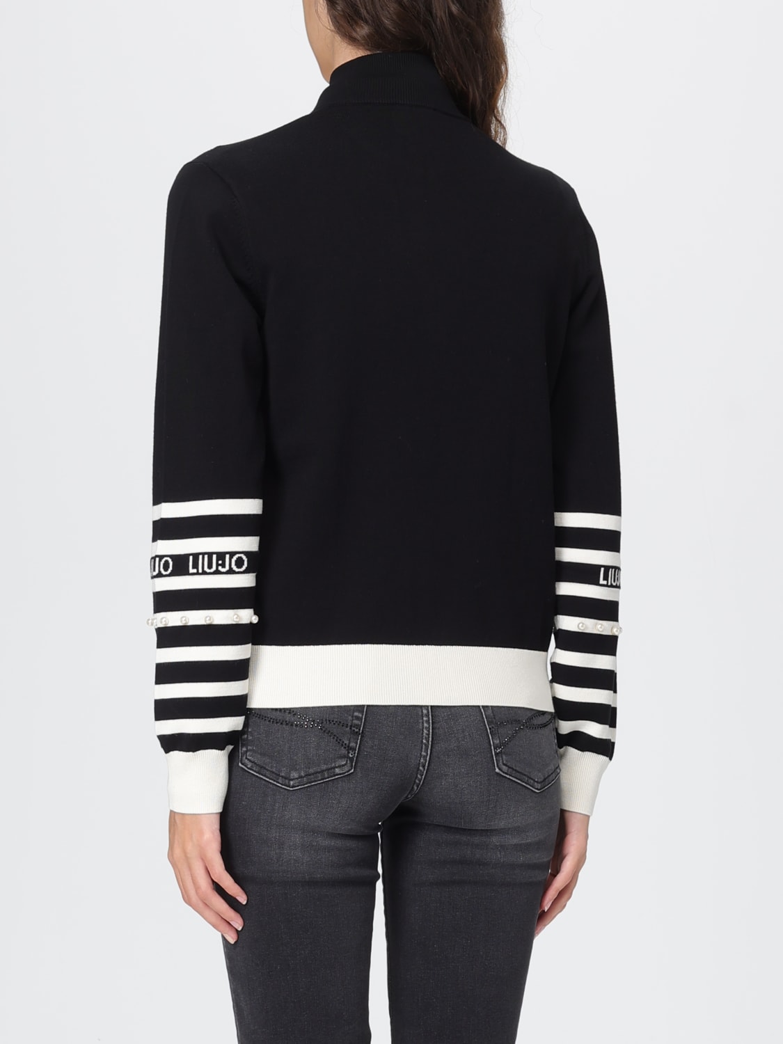 LIU JO 毛衣: 毛衣 女士 Liu Jo, 黑色 - Img 2