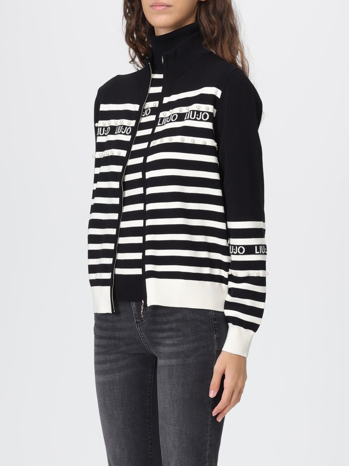 LIU JO 毛衣: 毛衣 女士 Liu Jo, 黑色 - Img 3