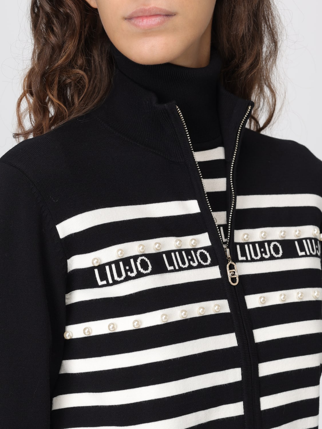 LIU JO 毛衣: 毛衣 女士 Liu Jo, 黑色 - Img 4