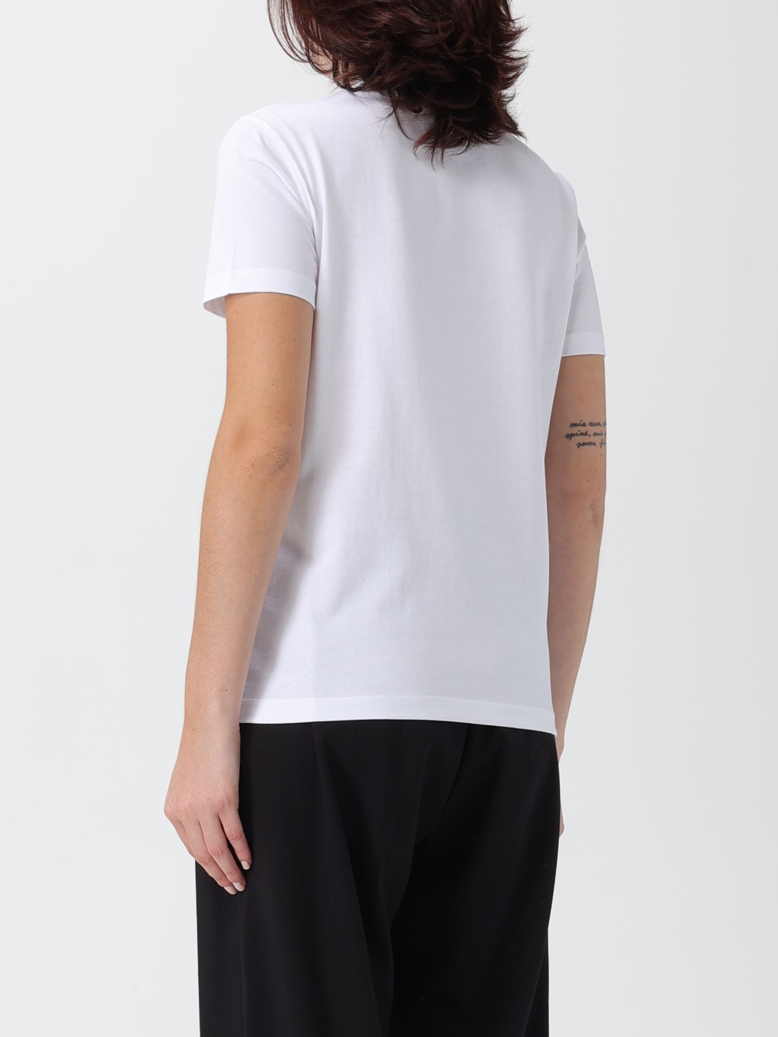 VERSACE JEANS COUTURE CAMISETA: Camiseta mujer Versace Jeans Couture, Blanco - Img 2