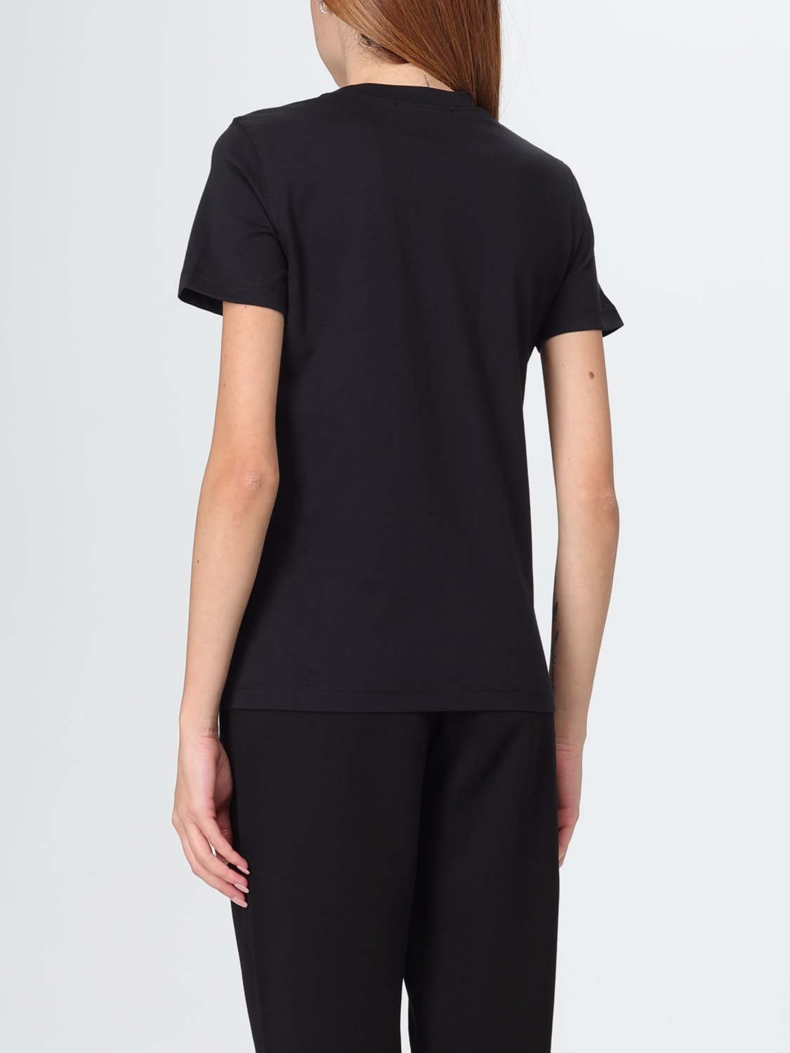 VERSACE JEANS COUTURE T-SHIRT: T-shirt woman Versace Jeans Couture, Black - Img 2