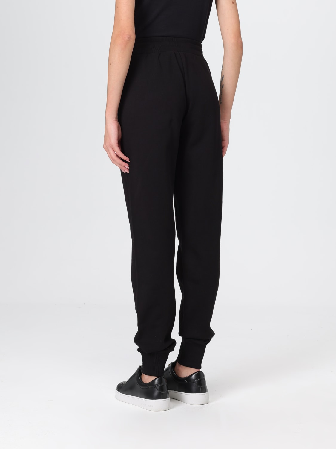 VERSACE JEANS COUTURE PANTALONI: Pantalone Versace Jeans Couture in cotone , Nero - Img 2