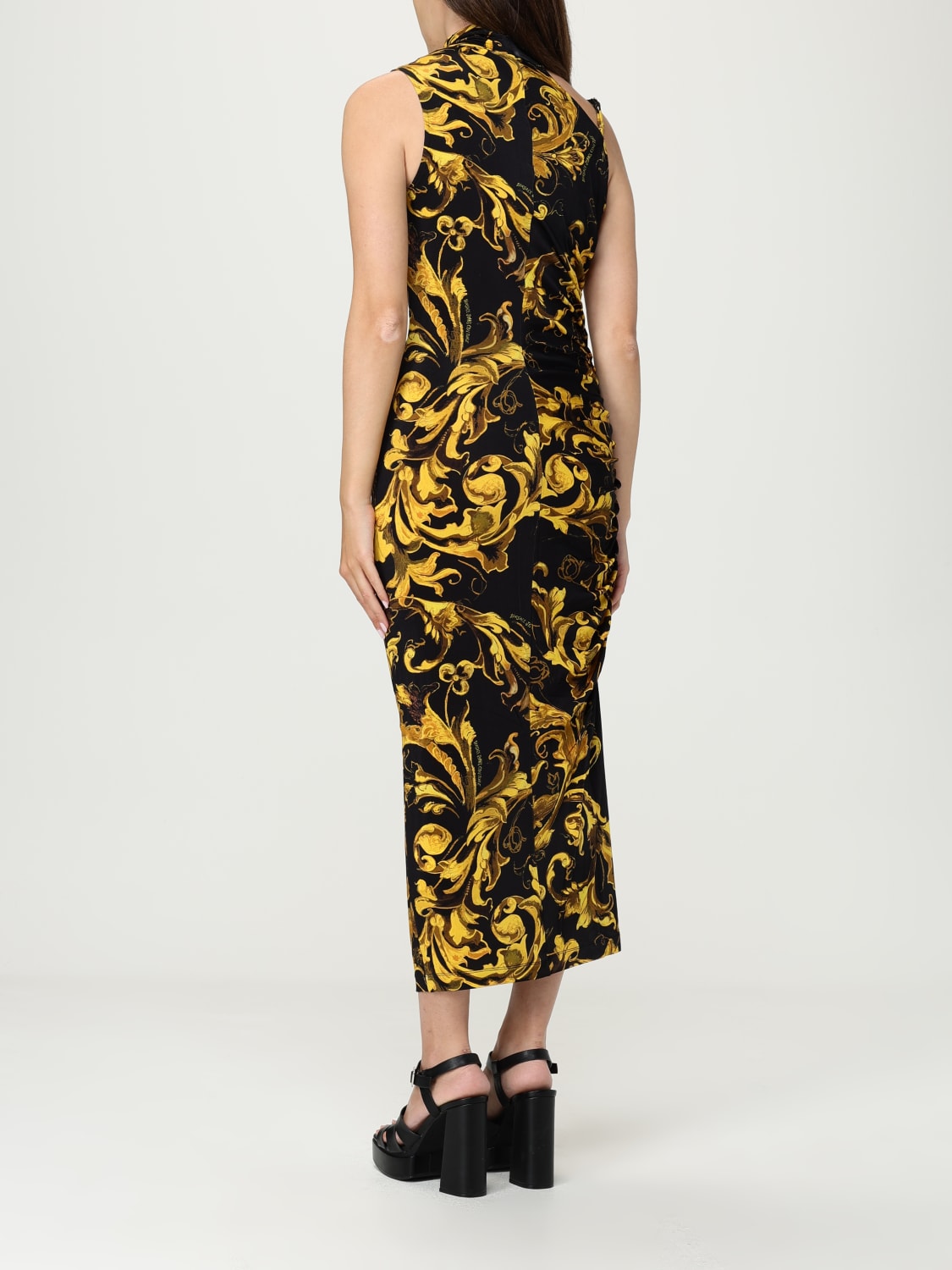 VERSACE JEANS COUTURE DRESS: Dress woman Versace Jeans Couture, Black - Img 2