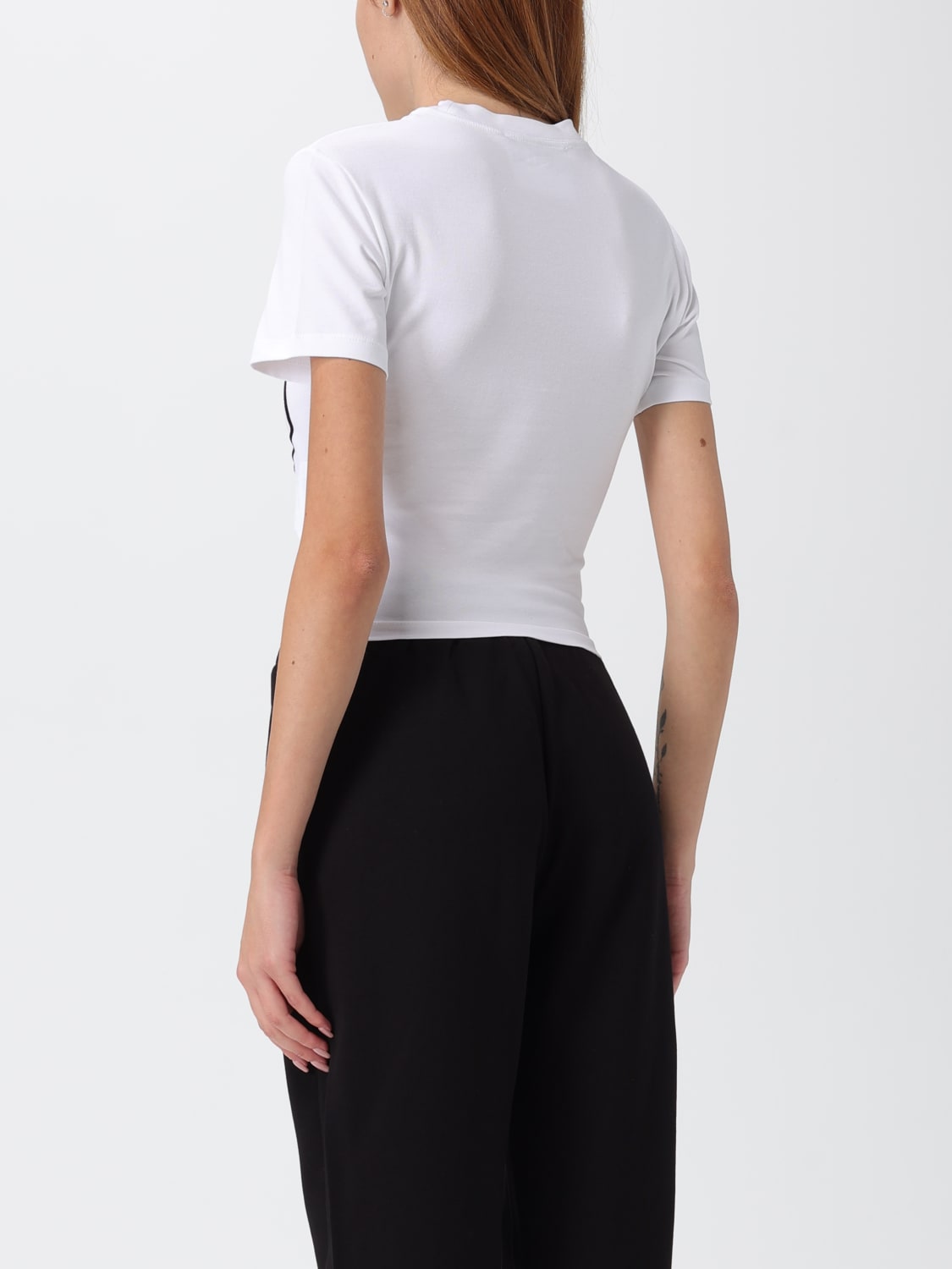 VERSACE JEANS COUTURE CAMISETA: Camiseta mujer Versace Jeans Couture, Blanco - Img 2