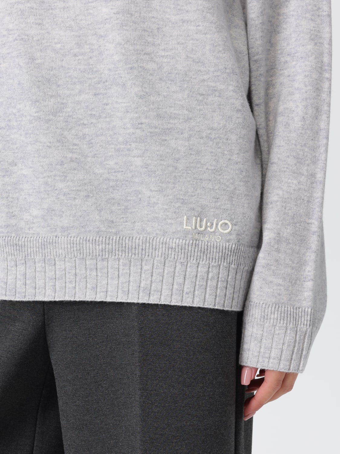 LIU JO PULL: Pull femme Liu Jo, Gris - Img 3