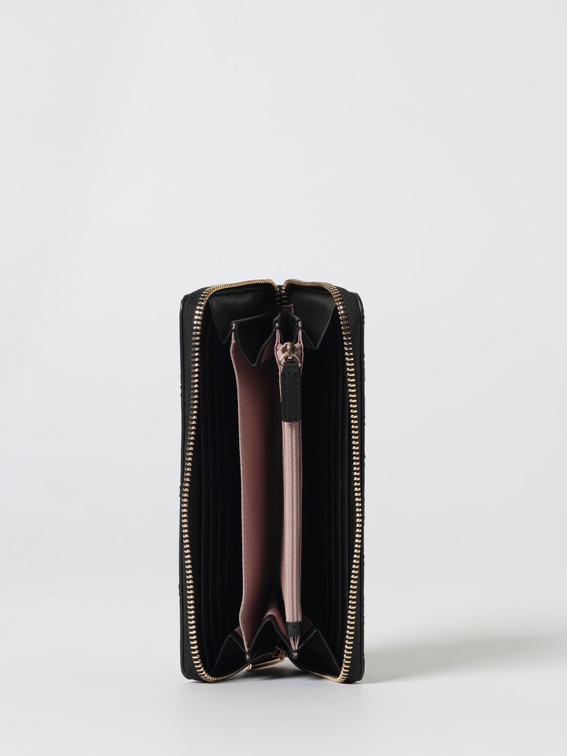 LIU JO PORTAFOGLIO: Portafoglio in pelle sintetica logata Liu Jo, Nero - Img 2