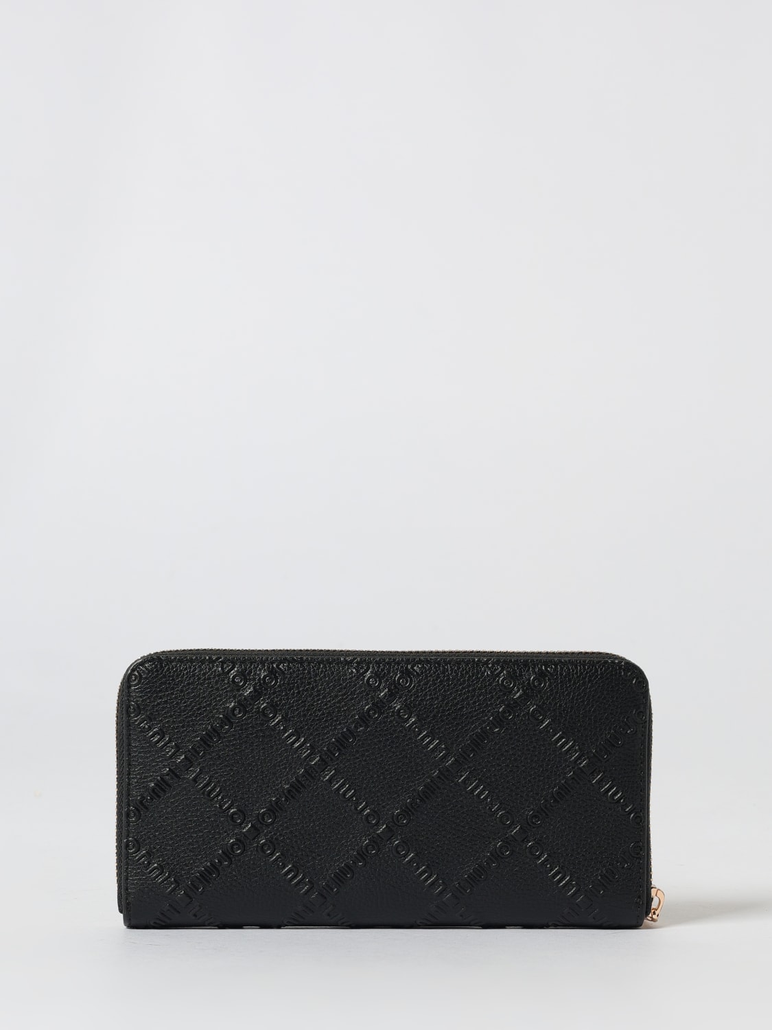 LIU JO PORTAFOGLIO: Portafoglio in pelle sintetica logata Liu Jo, Nero - Img 3