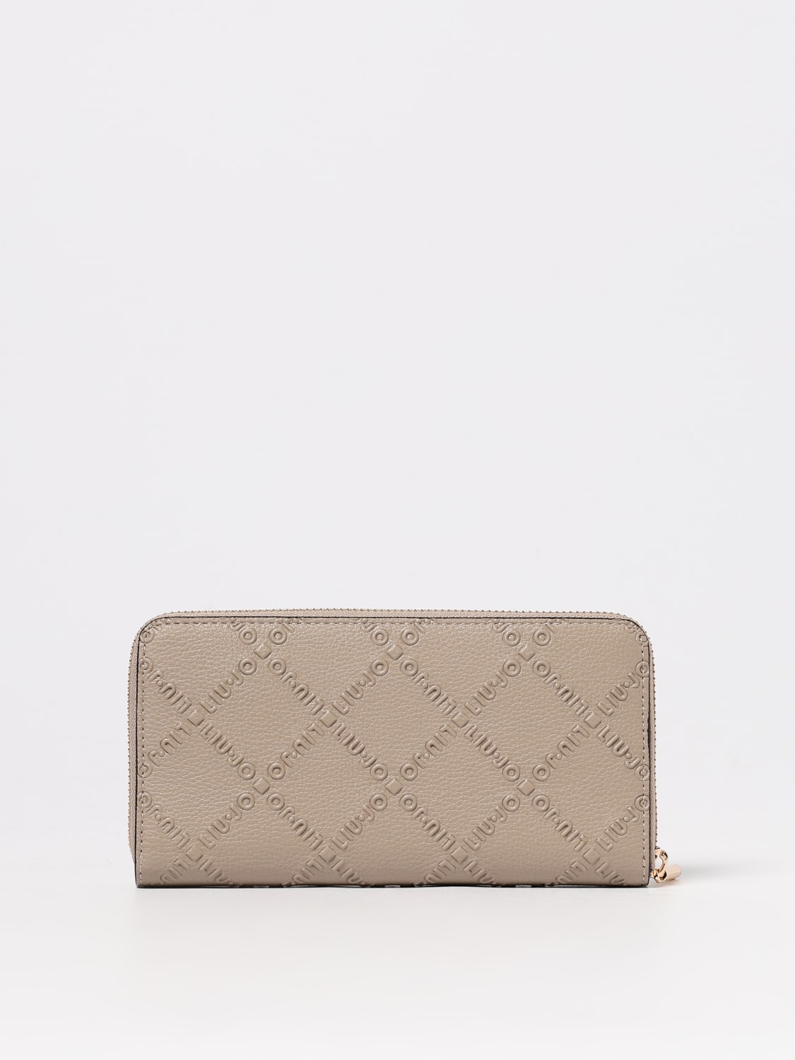 LIU JO PORTAFOGLIO: Portafoglio in pelle sintetica logata Liu Jo, Beige - Img 3