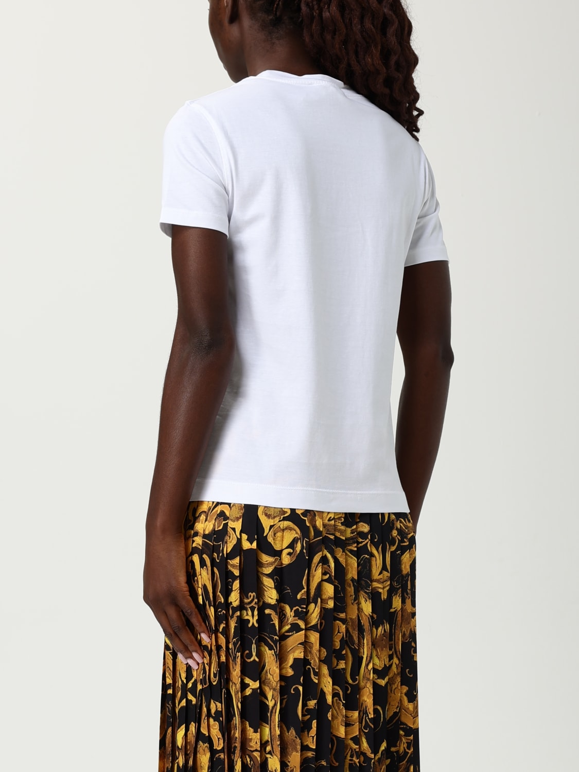 VERSACE JEANS COUTURE CAMISETA: Camiseta mujer Versace Jeans Couture, Blanco - Img 2