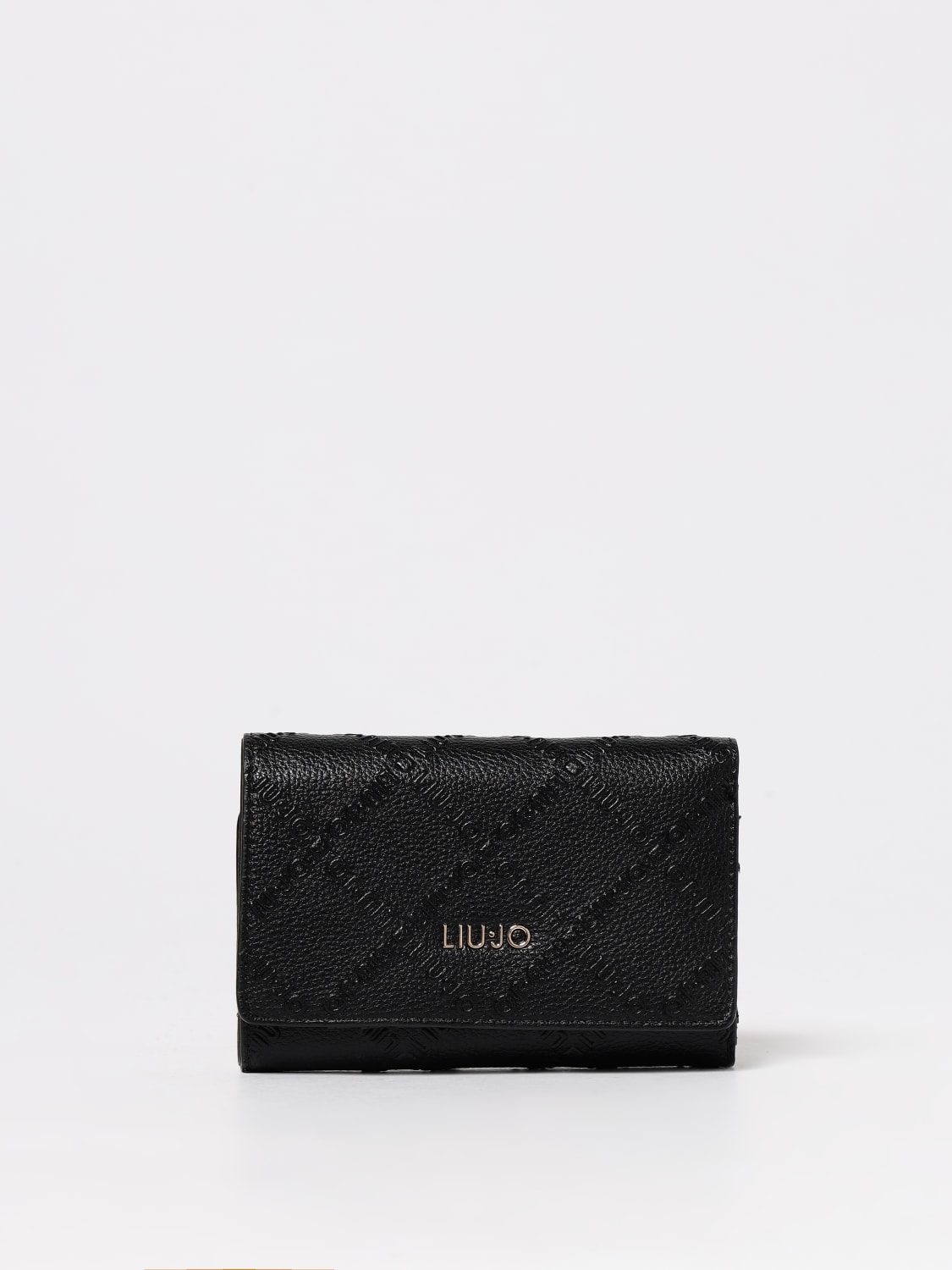LIU JO WALLET: Wallet woman Liu Jo, Black - Img 1