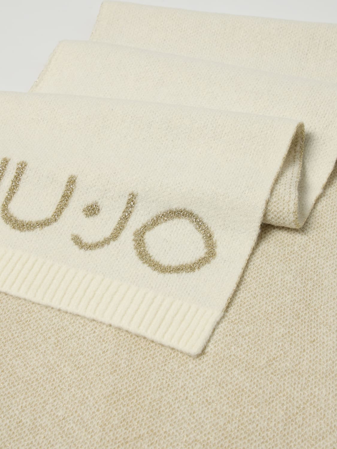 LIU JO SCARF: Scarf woman Liu Jo, White - Img 3