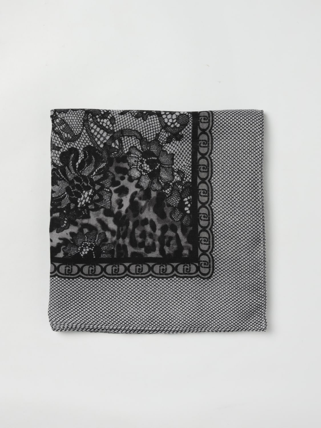 LIU JO NECK SCARF: Scarf woman Liu Jo, Black - Img 1