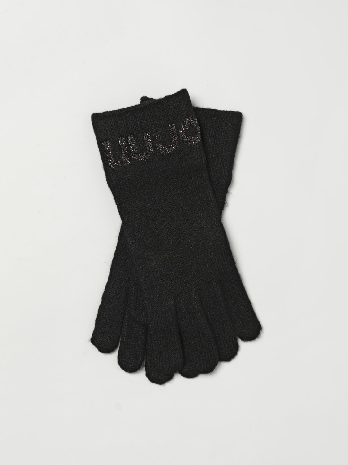 LIU JO GLOVES: Gloves woman Liu Jo, Black - Img 1
