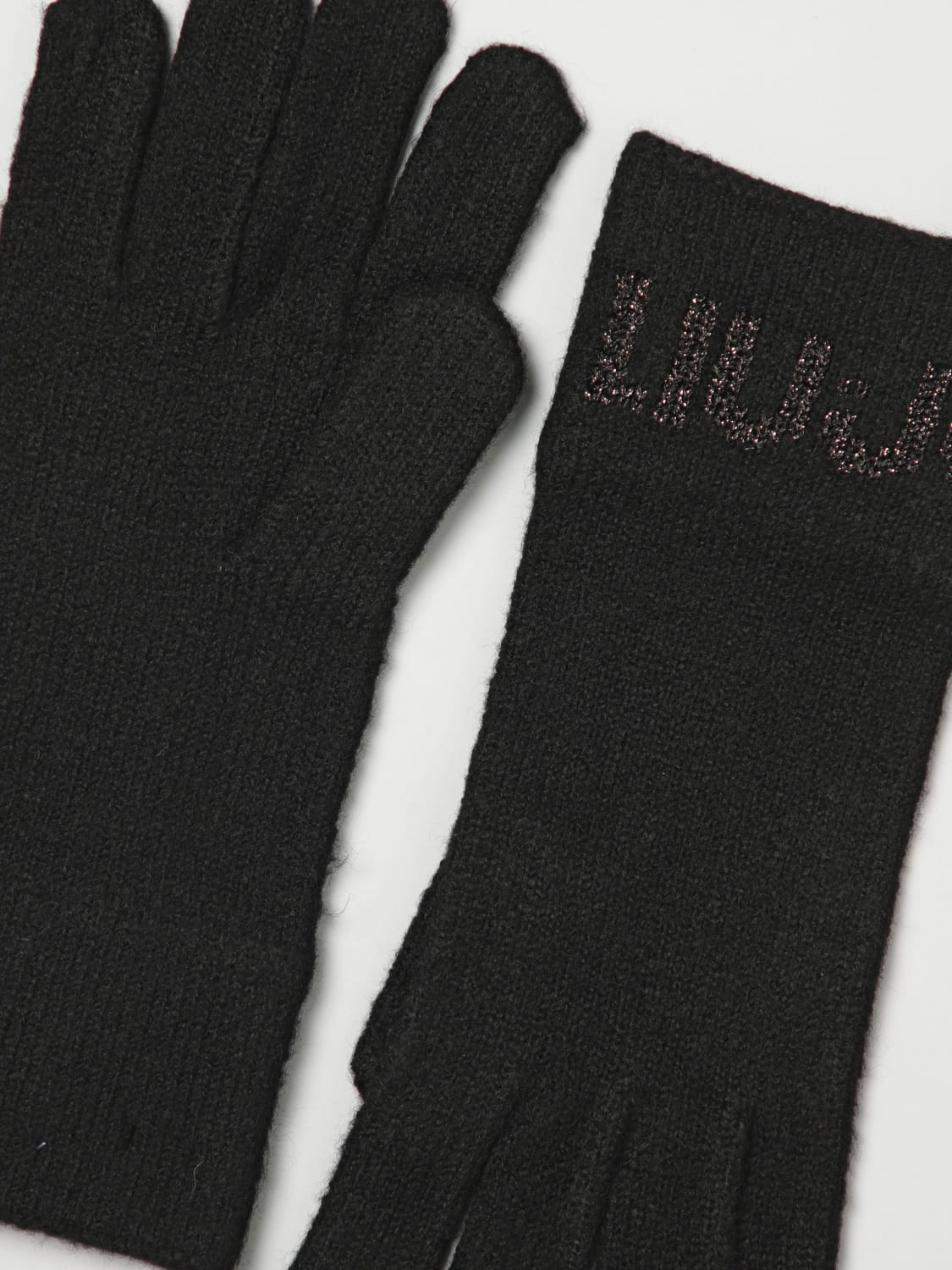 LIU JO GLOVES: Gloves woman Liu Jo, Black - Img 2