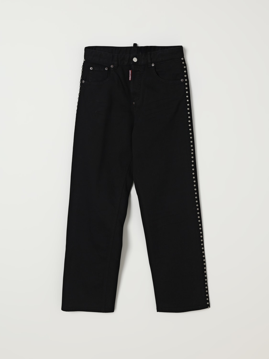 DSQUARED2 JEANS: Jeans kids Dsquared2, Black - Img 1