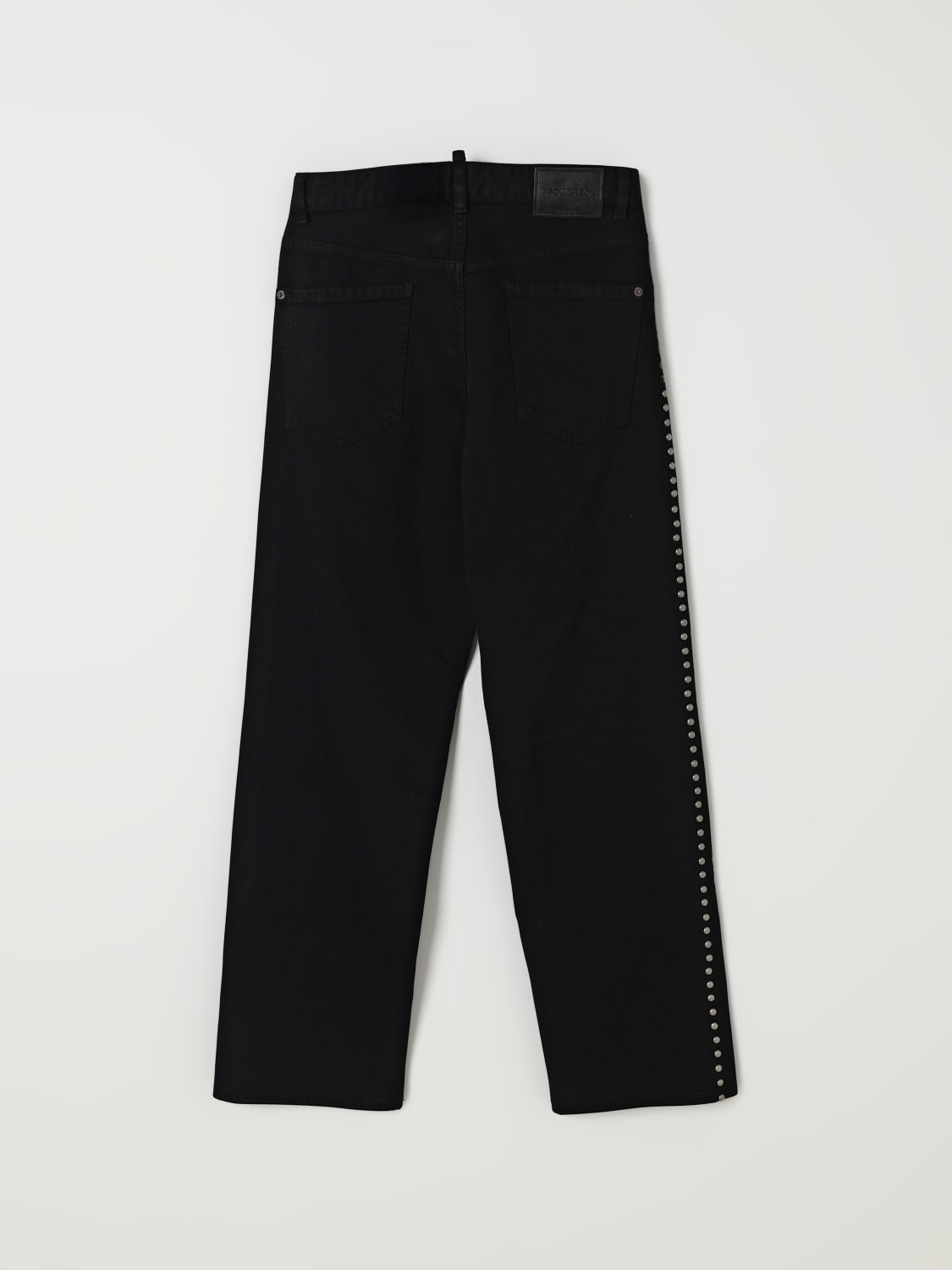 DSQUARED2 JEANS: Jeans kids Dsquared2, Black - Img 2