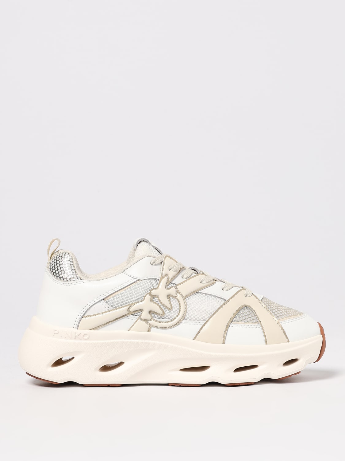 PINKO SNEAKERS: Sneakers woman Pinko, White - Img 1