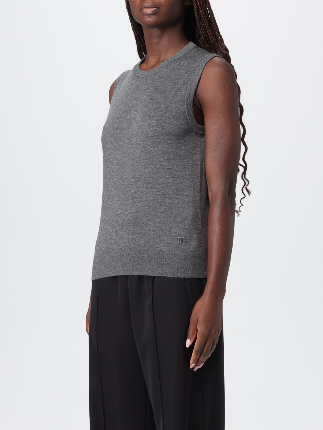 DOLCE & GABBANA TOP: Top damen Dolce & Gabbana, Grau - Img 4