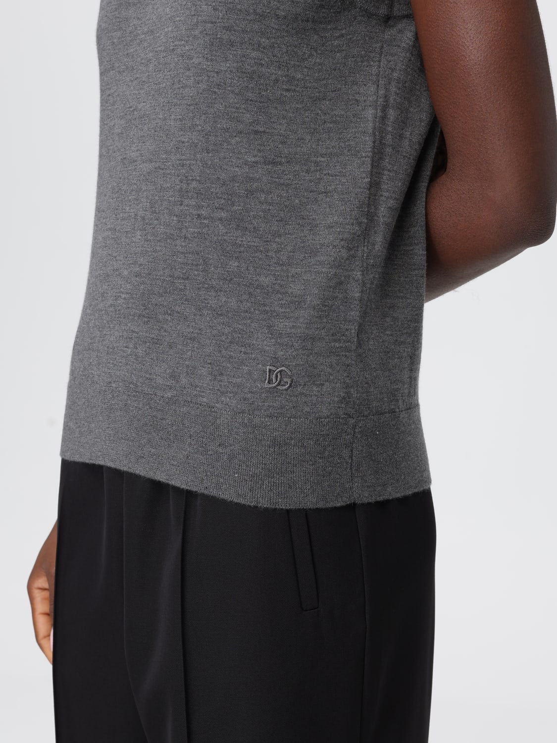 DOLCE & GABBANA TOP: Top damen Dolce & Gabbana, Grau - Img 5