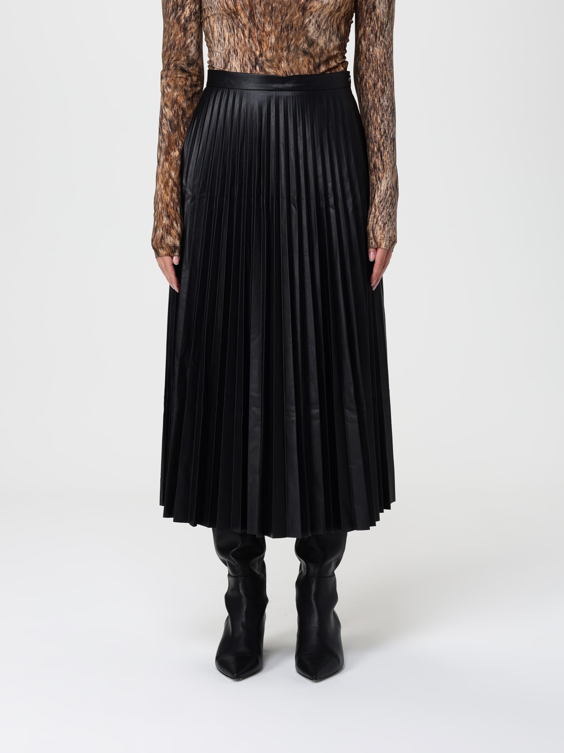MM6 MAISON MARGIELA SKIRT: Skirt woman Mm6 Maison Margiela, Black - Img 1